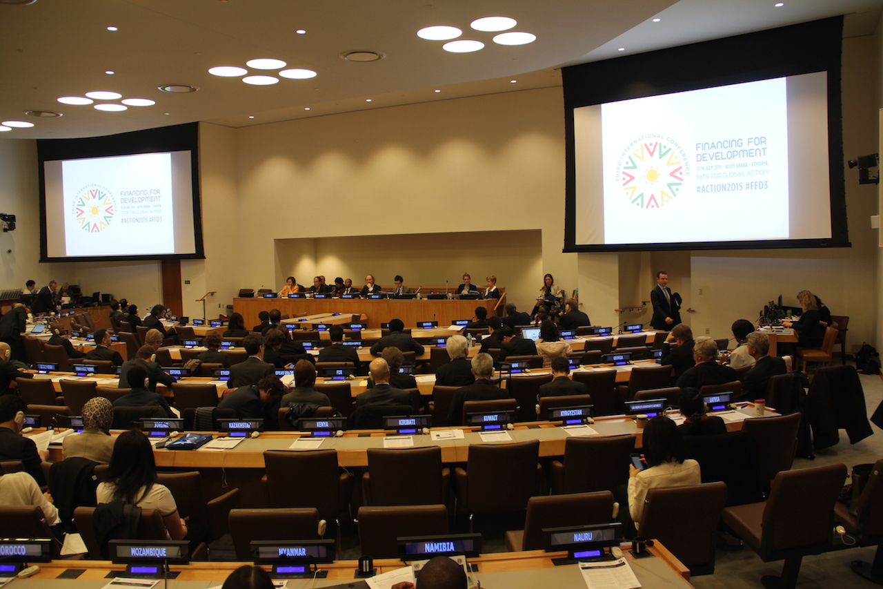 Troisième Conférence internationale sur le financement du développement, Addis-Abeba, 2015 </br> © UN Financing for Sustainable Development - Flickr